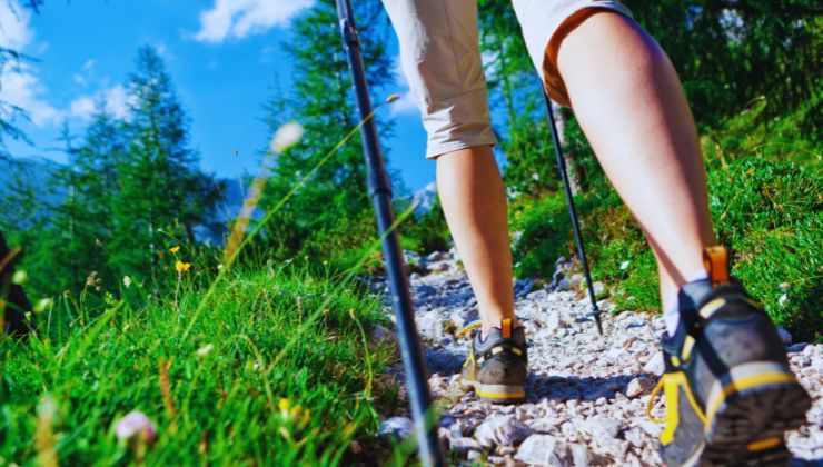 Trekking e passeggiare